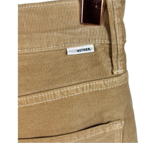 Mother High Waisted Tunnel Vision Sneak Corduroy Jeans 26 - Picture 10 of 12